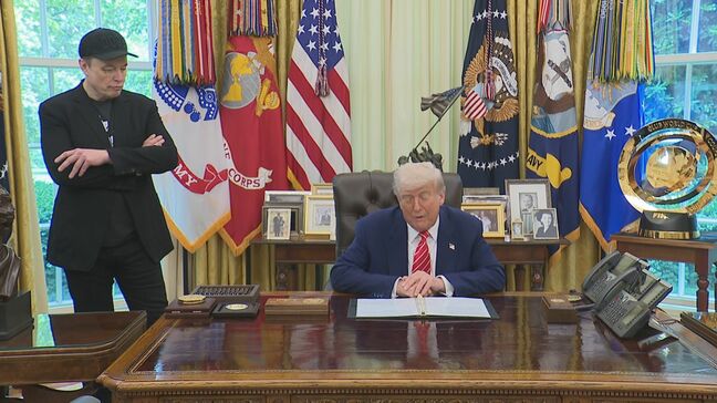 「いくつかの投稿を後悔している。やり過ぎた」イーロン・マスク氏がトランプ氏批判についてXに投稿|TBS NEWS DIG