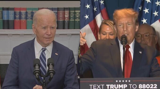 バイデン氏とトランプ氏　同日に国境訪問へ　不法移民対策が大統領選の主要争点に