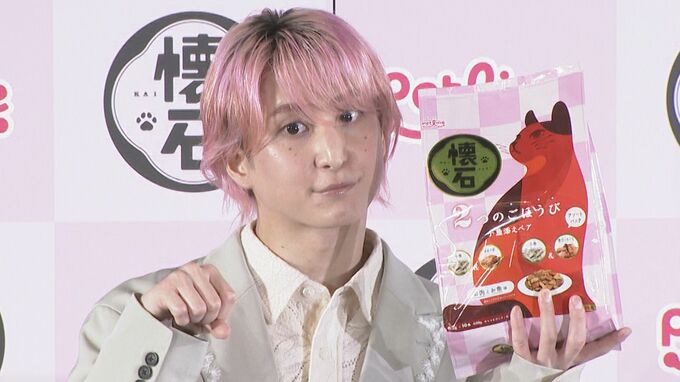 【Snow Man佐久間大介】愛猫・ツナ＆シャチと至福のモーニングルーティーン告白　「歯を磨きながら宝探し」|TBS NEWS DIG