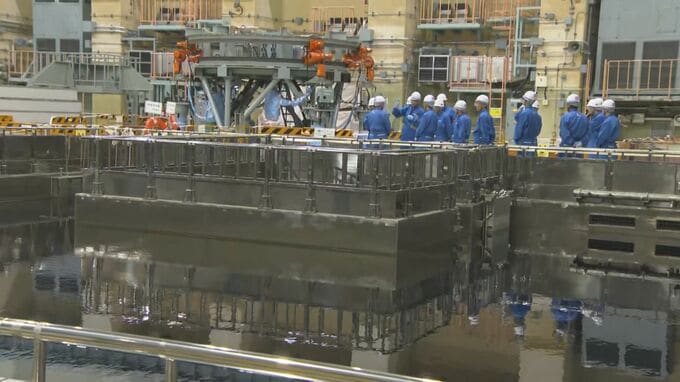 島根原子力発電所　プルサーマル発電関連設備を視察　鳥取県の平井知事と原発から30キロ圏内の米子・境港の両市市長|TBS NEWS DIG