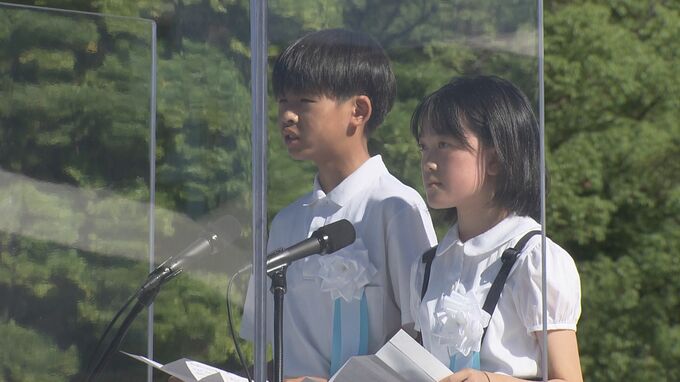 「大切なものが一瞬で消えたら…」広島の小学生が語る「平和への誓い」【被爆81年】|TBS NEWS DIG