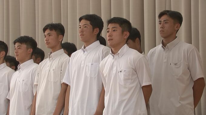 花巻東高校　男子硬式野球部、女子硬式野球部などが全国大会の結果を報告　岩手|TBS NEWS DIG