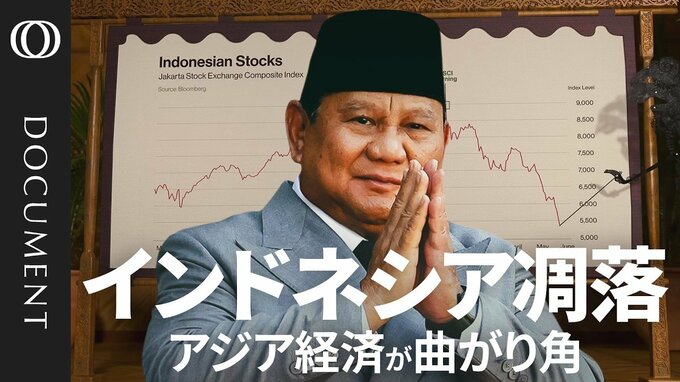 トリプル安に苦しむインドネシア　東南アジア最大の経済大国を蝕む「揚げ物株」と財政赤字