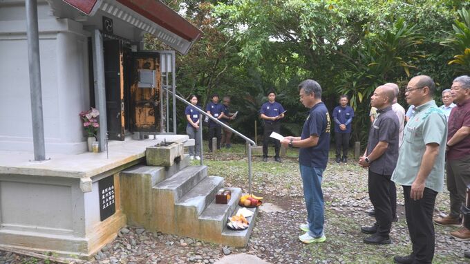 「万全の態勢で大会当日を迎えられますように」　尚巴志ハーフマラソン安全祈願　南城市　|TBS NEWS DIG