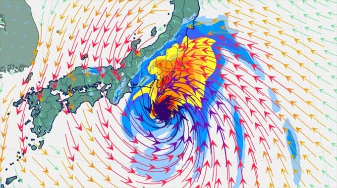 【台風情報】台風25号　20～21日頃にかけ関東や甲信に接近か　警報級の大雨の可能性も　【シルバーウィークはとうなる？進路予想・雨と風のシミュレーション】　|　山梨のニュース | ＵＴＹテレビ山梨