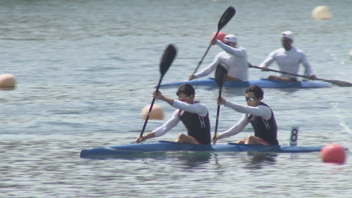 アジア大会に向け“カヌー競技”のテスト大会 三好池カヌー競技場 組織委が運営手順など確認