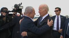 【速報】バイデン大統領がイスラエルに到着　ネタニヤフ首相と会談へ| TBS CROSS DIG with Bloomberg