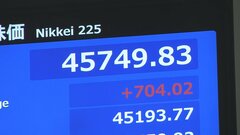 【速報】日経平均株価　一時700円超上昇| TBS CROSS DIG with Bloomberg