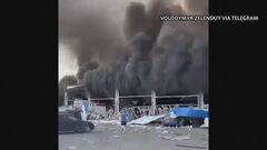 ウクライナ東部のスーパーマーケットに攻撃　10人死亡| TBS CROSS DIG with Bloomberg