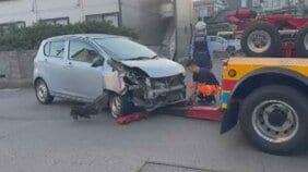 【速報】軽乗用車が電柱に衝突　運転の60代男性が意識不明の重体　事故前に意識を失った可能性も　仙台|TBS NEWS DIG