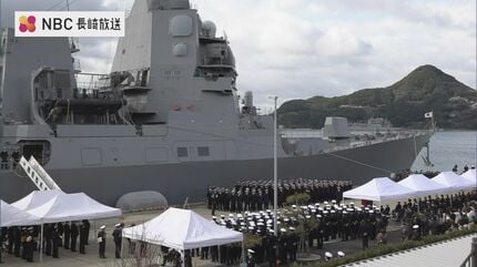 海上自衛隊の護衛艦 佐世保からアデン湾派遣 ソマリア沖海賊対策活動に