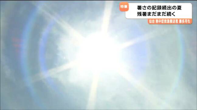 「記録的猛暑は終わらない…」　厳しい残暑に気象台が引き続き警戒を呼びかけ　tbc気象台|TBS NEWS DIG