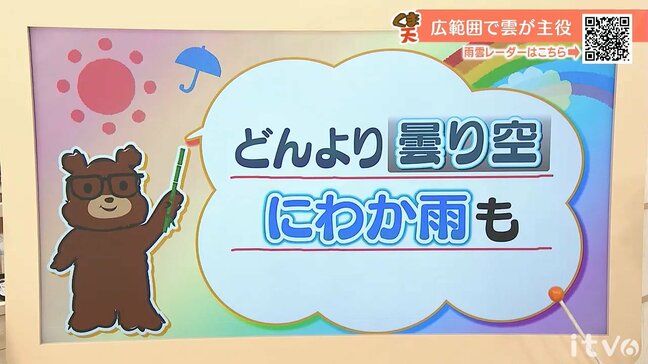17日（水）はどんより曇り空　昼前からは傘の出番も　愛媛|TBS NEWS DIG