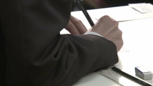 受験シーズン到来 済美平成中等教育学校で入試 倍率は2.39倍 愛媛|TBS NEWS DIG
