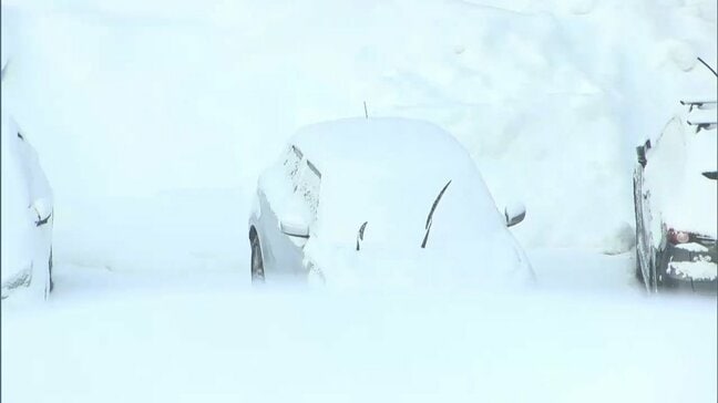 岡山県北はけさも降雪　厳しい冷え込み続く　積雪は上長田（真庭市）で平年の2倍の78cm【岡山】|TBS NEWS DIG