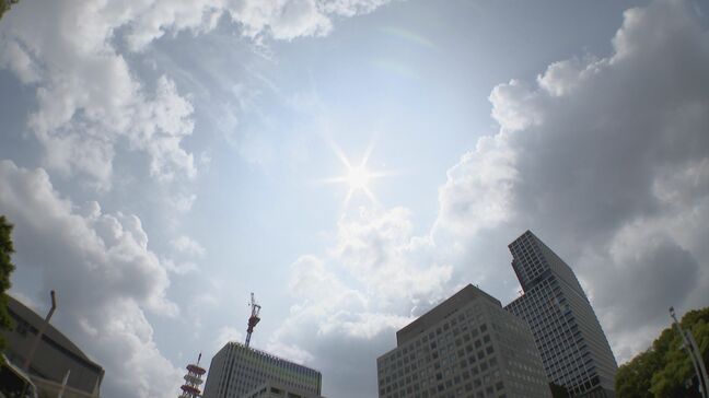 きょうも東海地方は猛烈な暑さに 岐阜市37度、名古屋市36度予想 東海3県に熱中症警戒アラート|TBS NEWS DIG