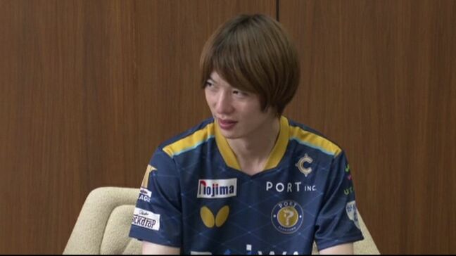  Tリーグ8月の開幕を前に 卓球・松平健太選手が金沢ポートでの飛躍を誓う！|TBS NEWS DIG