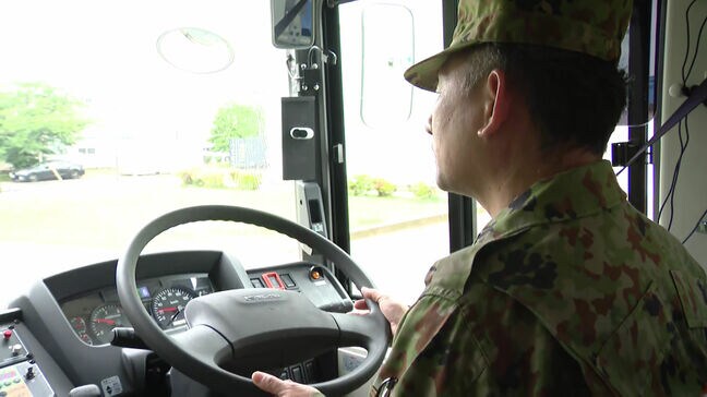 「運送業界の即戦力として期待」退職予定の自衛官を対象とした運転体験会|TBS NEWS DIG
