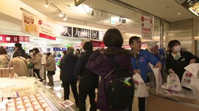 九州の人気グルメ満載「大九州展」始まる 石川・金沢市の香林坊大和|TBS NEWS DIG