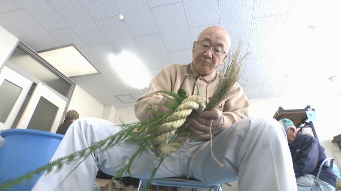 しめ縄・輪飾りを“38年前から毎年1200本”手作り　山口・シルバー人材センター|TBS NEWS DIG