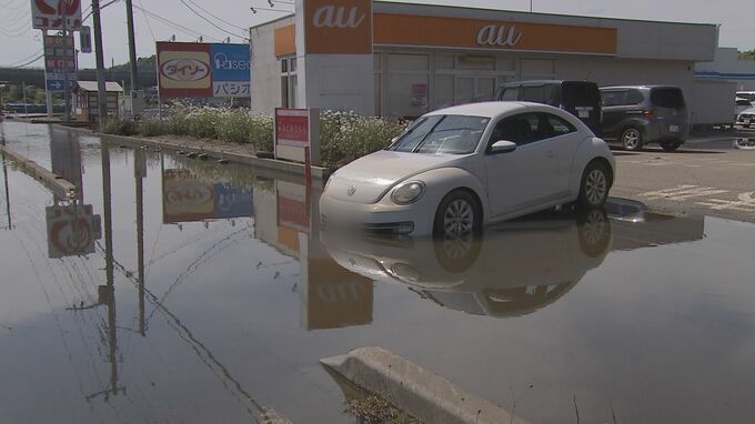 茨城県鉾田市で浸水被害　現在も一部道路で通行止め|TBS NEWS DIG