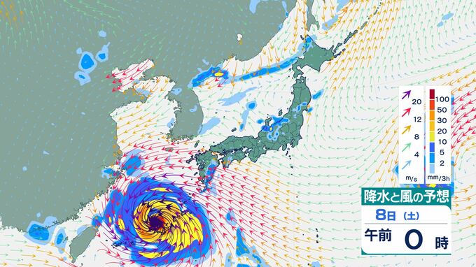 【ダブル台風情報】最大瞬間風速55m「台風13号(ドルフィン)」沖縄直撃…その後の動きは？　大型の「台風15号(チャンホン)」は東日本～北日本に接近か　お盆はどうなる？　進路予想・雨風シミュレーション【気象庁6日10時45分発表】|TBS NEWS DIG