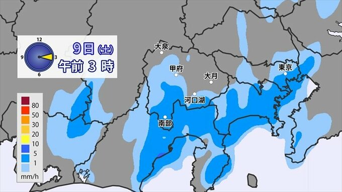 【台風情報】台風13号　熱帯低気圧に変わる見込み　今後の雨と天気　気象予報士が解説　山梨　|　山梨のニュース | ＵＴＹテレビ山梨