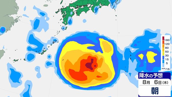 【台風情報】猛烈な台風13号（ドルフィン）このあと最大瞬間風速85m/s・中心気圧905hPaまで発達見込み　九州に影響が出る可能性も…進路予想・今後の雨風シミュレーション【気象庁30日12時45分発表】|TBS NEWS DIG