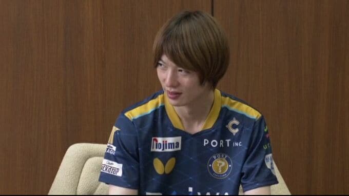  Tリーグ8月の開幕を前に 卓球・松平健太選手が金沢ポートでの飛躍を誓う！　|　石川県のニュース｜MRO北陸放送