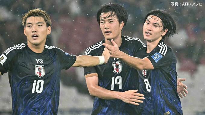 日本代表 4－0で快勝！完全アウェイもゴールラッシュ、日本代表史上最長を更新する26試合連続得点【W杯アジア最終予選】|TBS NEWS DIG