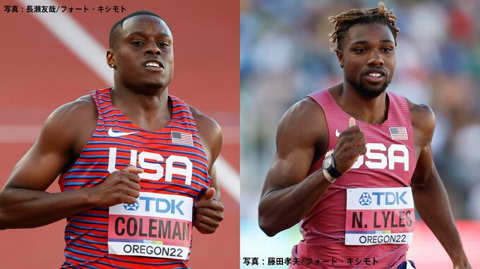 男子100m予選はC.コールマンが9秒95で全体1着！世界陸上2冠狙うN.ライルズも10秒05で準決勝進出【全米陸上選手権開幕】 |TBS NEWS DIG