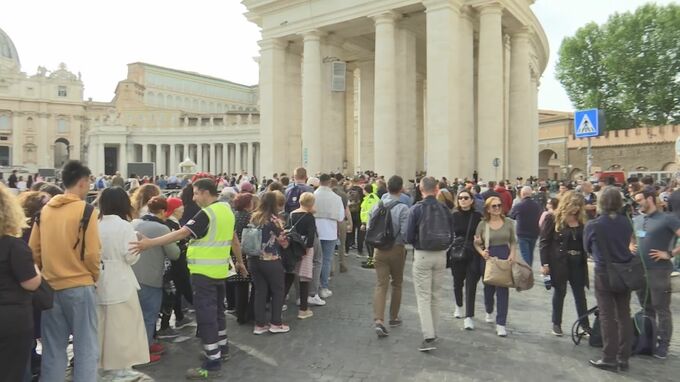 ローマ教皇の葬儀に20万人以上が参列する見通し　地元メディア|TBS NEWS DIG