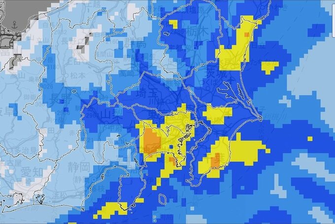 【気象情報】関東地方と伊豆諸島で線状降水帯が発生する可能性　警報級の大雨に　7日夕方までに予想される23時間降水量は多い所で関東北部250ミリ 関東南部250ミリ 甲信150ミリ 伊豆諸島200ミリ【雨と風のシミュレーション】　|　富山のニュース｜天気・防災｜チューリップテレビ