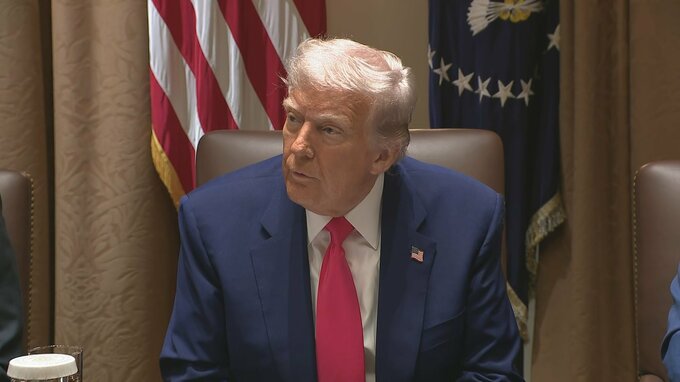 トランプ大統領がマスターズ開幕で声明発表「マスターズは卓越性、忍耐、そして偉大さの追求を象徴。それは私たちの国を定義する」|TBS NEWS DIG