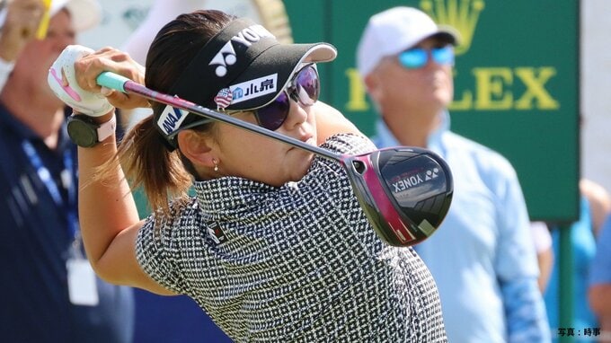 岩井千怜が日本勢最上位4位タイ　出入りの激しい我慢のゴルフも後半はノーボギーにまとめる【全米女子プロ】|TBS NEWS DIG