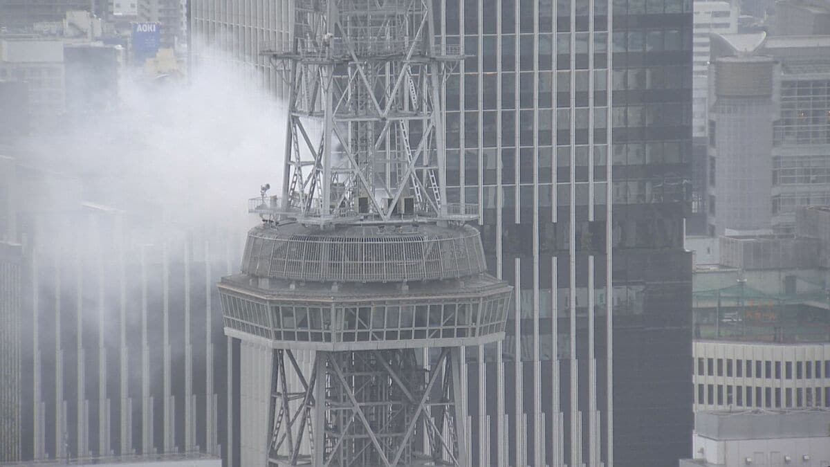 名古屋・栄の「中部電力 MIRAI TOWER(テレビ塔)」 火事で閉鎖の屋外展望台「スカイバルコニー」 10月10日から営業再開 火元とみられるネオン管は設置せず