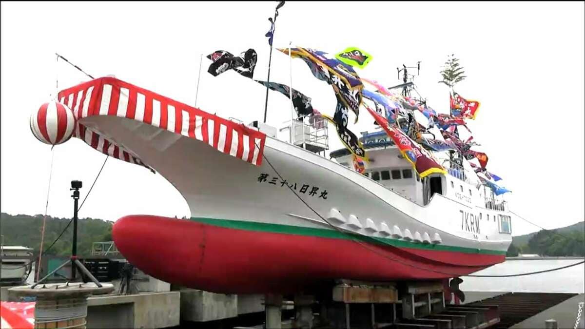 気仙沼で初めて受注「高知のカツオ一本釣り漁船」完成 宮城（tbc東北