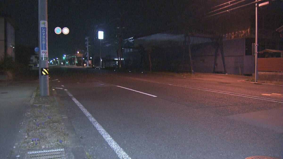 60代くらいの女性が軽乗用車にはねられ重体…岐阜・大垣市の県道