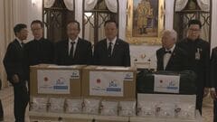 タイ洪水被災地に日本政府が援助物資を供与 テントや毛布などが被災地に届けられる　いち早い支援にタイ首相も謝意| TBS CROSS DIG with Bloomberg