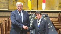 茂木外務大臣がウクライナ外相と会談　支援・対ロ制裁の継続を伝達　キーウの大修道院の修復を支援へ| TBS CROSS DIG with Bloomberg