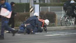 横断歩道を渡っていた8歳の男子小学生が大型トラックにはねられ死亡&hellip;逃走していた運転手の男（50）を過失運転致死の疑いで緊急逮捕　「横断歩道を歩いている子どもをひいて、死なせてしまったことに間違いありません」ひき逃げの疑いでも捜査中　島根県警松江警察署|TBS NEWS DIG