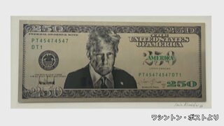 アメリカ「250ドル紙幣」の発行を準備　トランプ大統領の肖像を印刷か　ワシントン・ポスト報道| TBS CROSS DIG with Bloomberg