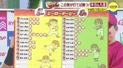 この男が打てば勝つ 末包昇大「亜蓮さんのときに野手全員でがんばって