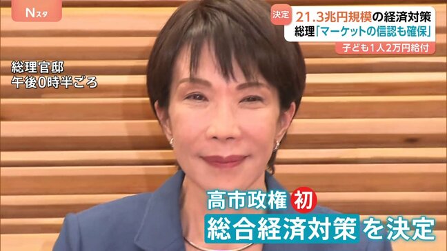 21.3兆円規模 高市政権の総合経済対策は家計の助けになるか? 生活スタイルで大きく変わる恩恵 「消費者物価指数」50か月連続で上昇|TBS NEWS DIG