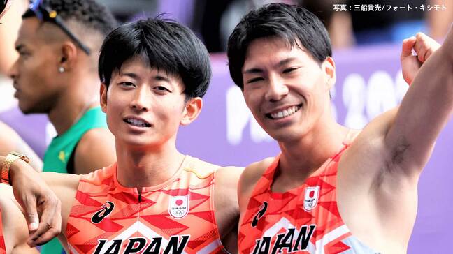 男子400m 佐藤風雅が積極的なレースで終盤も粘りを見せて45秒23で2位 佐藤拳太郎は45秒76で3位【陸上セイコーGGP】|TBS NEWS DIG