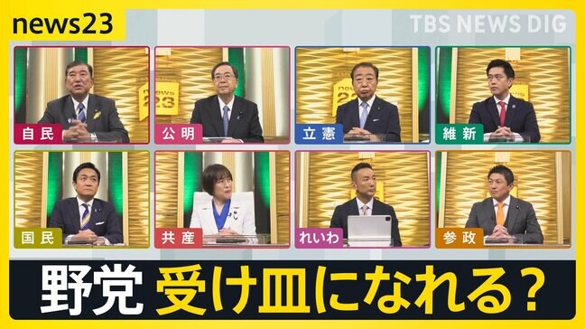 【選挙の日、そのまえに】news23で党首討論(3) 物価高対策などめぐり論戦 7月3日公示・参議院議員選挙【news23】|TBS NEWS DIG
