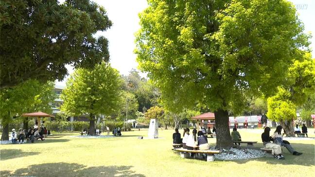 「朝寒かったけど、だんだん暑くなってきた…」高知県四万十市中村は24.8℃ 気温上がり県西部は初夏の陽気に|TBS NEWS DIG