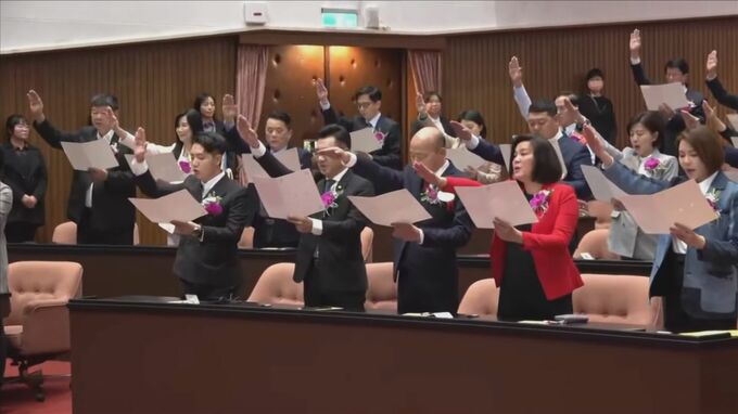 台湾の国会に相当する立法院　野党・国民党の「立法院長」誕生へ　与党・民進党は難しい政権運営に