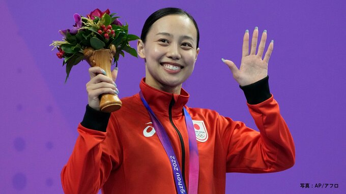 200ｍ平泳ぎは男女で銅メダル！6年振り代表復帰の今井月、渡辺一平は日本勢18大会連続メダルで伝統つなぐ【アジア大会】|TBS NEWS DIG