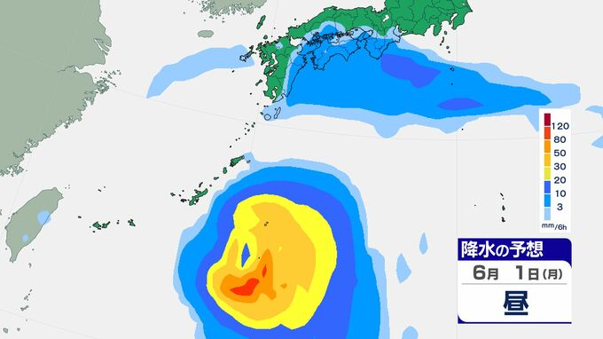 【台風情報】熱帯低気圧が27日にも“台風6号”に　最大瞬間風速は50 m/sまで発達する予想…このあとの進路は？日本への影響は？　気象庁27日最新情報【6月1日(月)にかけての雨風シミュレーション】|TBS NEWS DIG